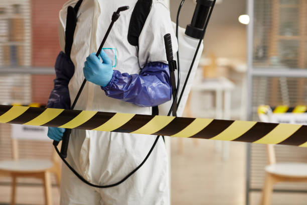 Professional Biohazard technician working in Upland, IN
